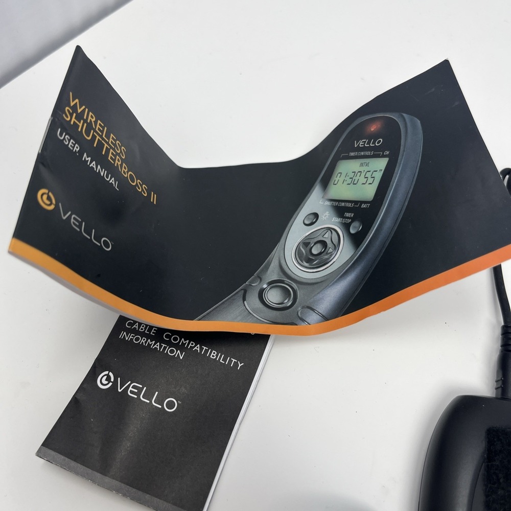 Vello Wireless ShutterBoss‎ II Timer Remote Receiver Camera Shutter Release - Picture 7 of 8